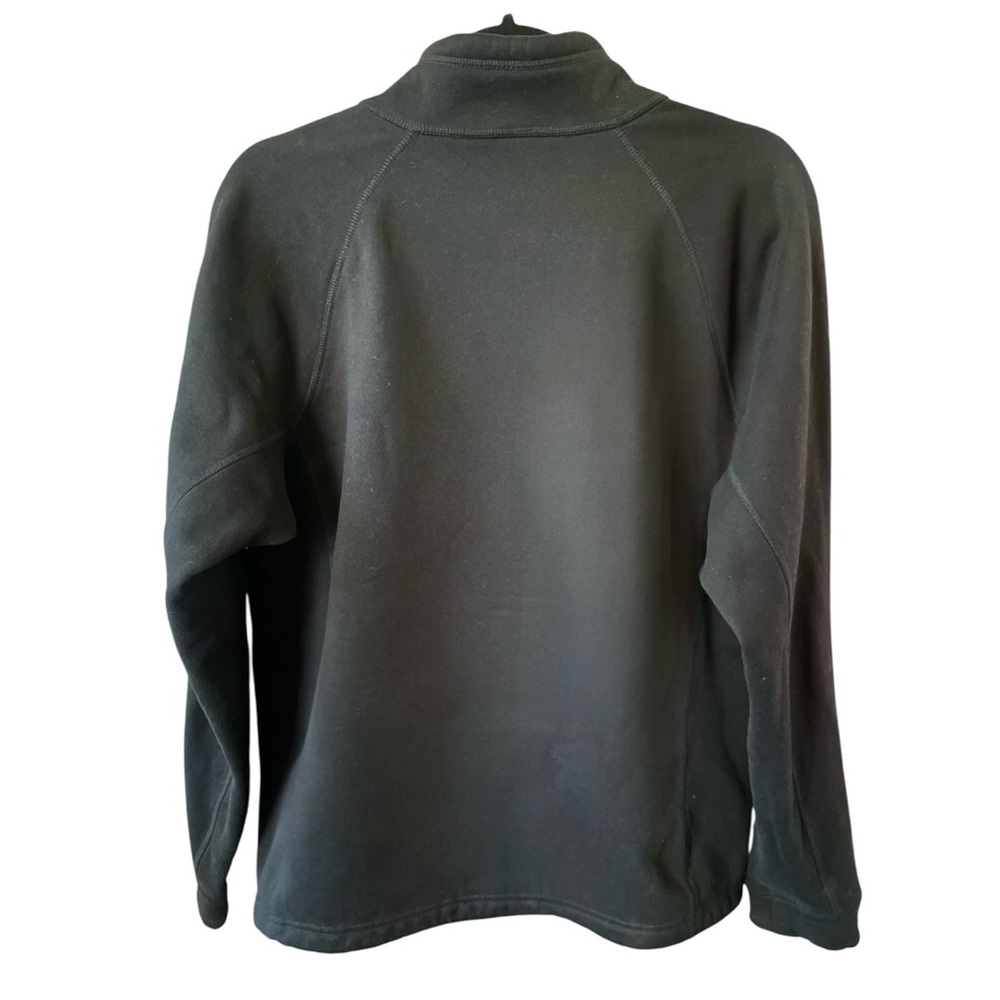 The North Face Men's Medium Black Sweatshirt Fleece Full Zip Jacket Warm - Picture 3 of 4